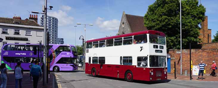 Reading Transport Bristol VRTLL6G Northern Counties 38 & ADL Enviro400CNG 706